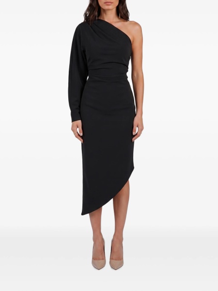 Rochie de ocazie FEDERICA TOSI neagra din elastan si polyester