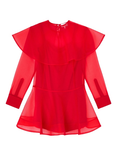 Rochie de ocazie Ganni rosie