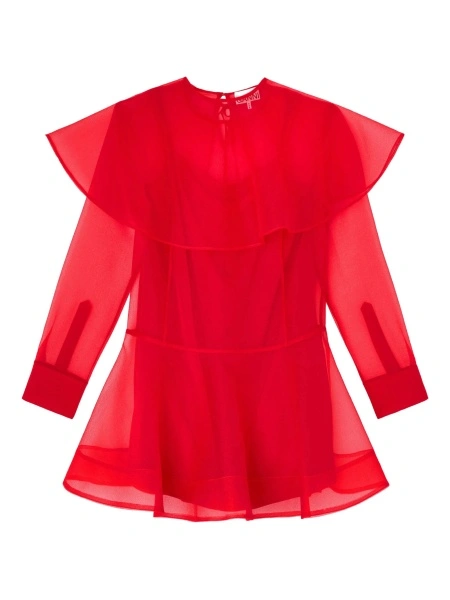 Rochie de ocazie Ganni rosie