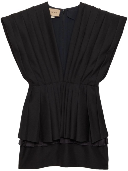 Rochie de ocazie Gucci neagra din lana
