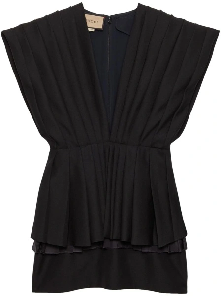 Rochie de ocazie Gucci neagra din lana