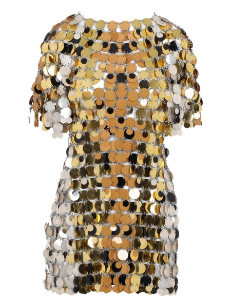 Rochie de ocazie RABANNE aurie