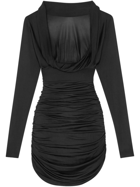 Rochie de ocazie Saint Laurent neagra din vascoza