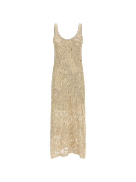 Rochie de zi Brunello Cucinelli neutra