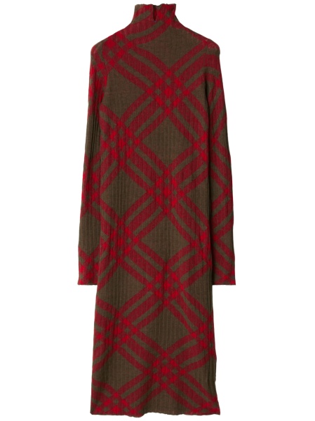 Rochie de zi Burberry verde