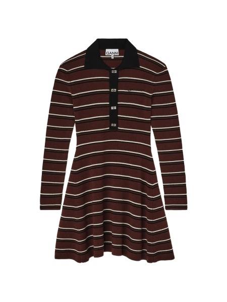 Rochie de zi Ganni maro