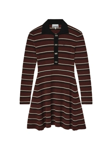 Rochie de zi Ganni maro