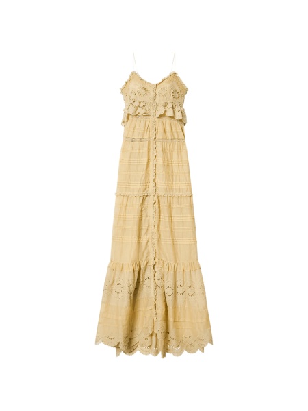 Rochie de zi ISABEL MARANT ETOILE neutra