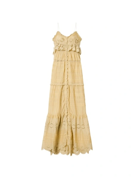 Rochie de zi ISABEL MARANT ETOILE neutra