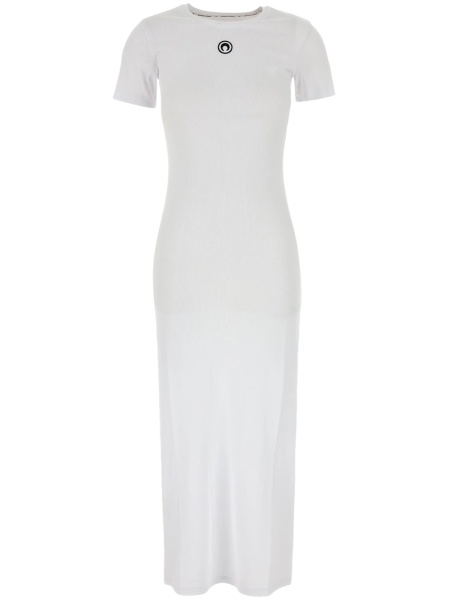 Rochie de zi MARINE SERRE crescent moon alba