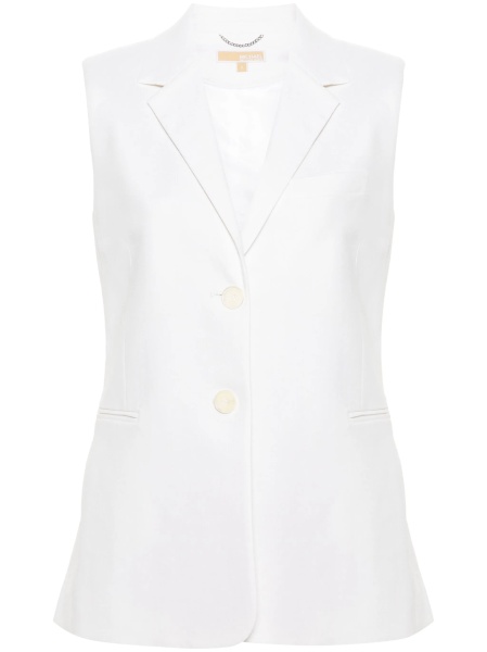 Rochie de zi Michael Kors alba din vascoza si in