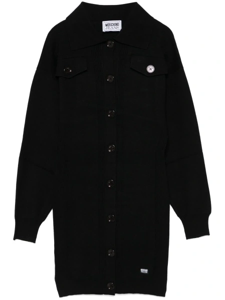Rochie de zi MOSCHINO JEANS neagra