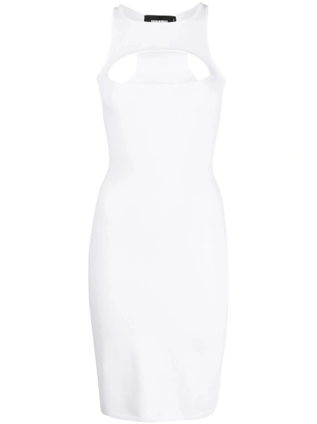 Rochie tricotata DSQUARED2 alba