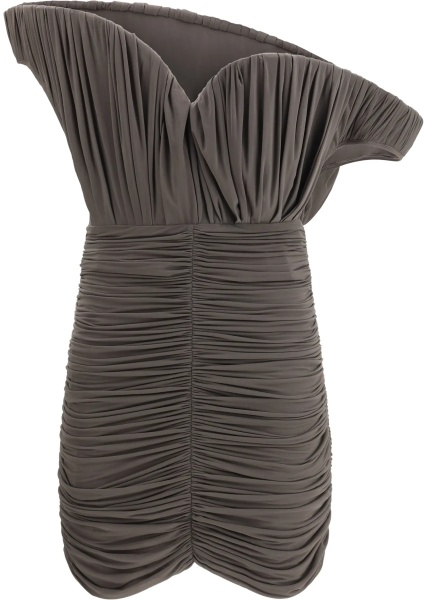 Rochii Asymmetrical petal mini Dress