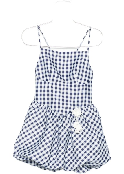 Rochii Checkered Taffeta Mini Dress