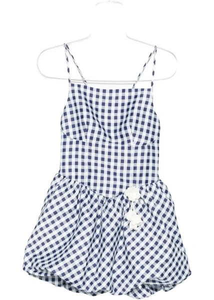 Rochii Checkered Taffeta Mini Dress