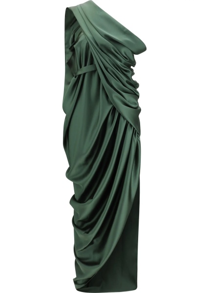 Rochii Draped midi Dress