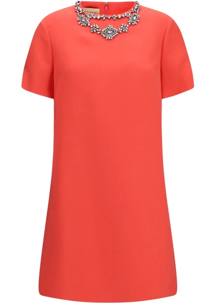 Rochii Embellished crew-neck Dress