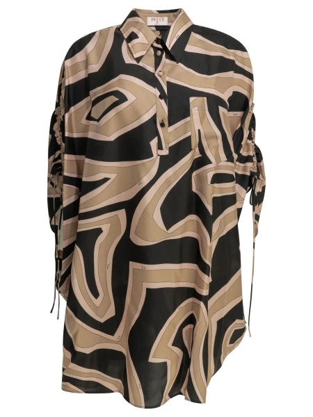 Rochii "Labirinto" short kaftan dress