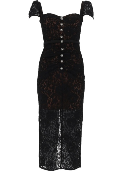 Rochii Lace Midi Dress