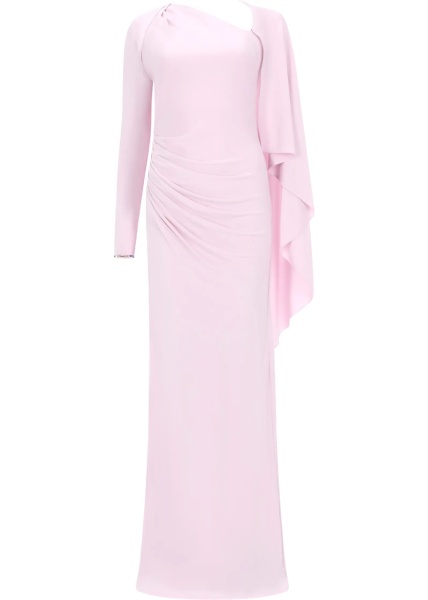 Rochii Long Draped Dress
