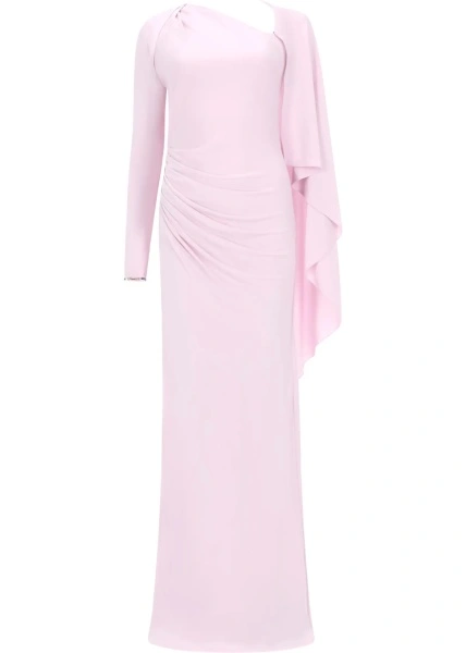 Rochii Long Draped Dress