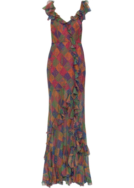 Rochii Long silk Dress