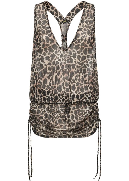 Rochii Mini dress with animal print