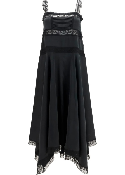 Rochii Silk maxi Dress with lace details