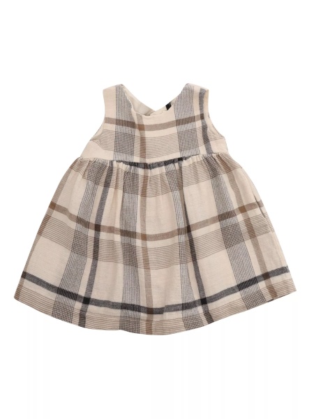 Rochii Sleeveless tartan dress