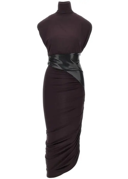 Rochii Stretch viscose long dress