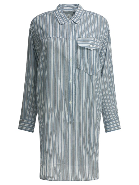 Rochii Striped chemisier dress