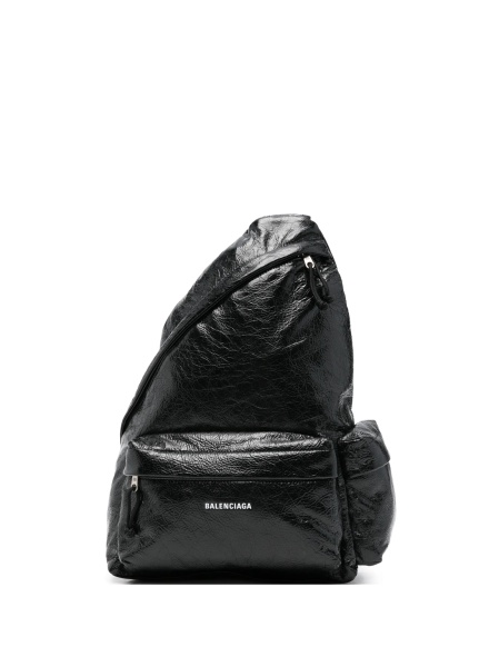 Rucsac Balenciaga negru din piele
