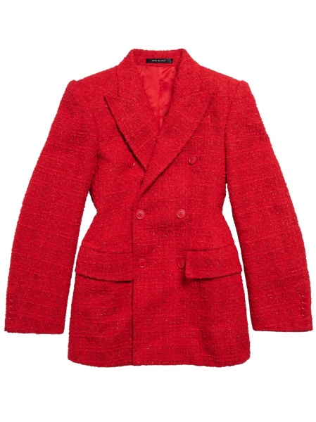 Sacou Balenciaga rosu