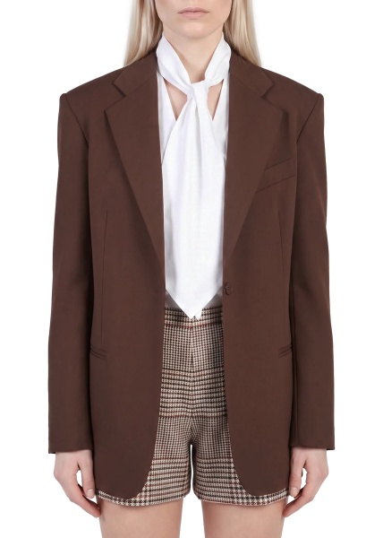 Sacou Blazer Over Single-Breasted Frescolana