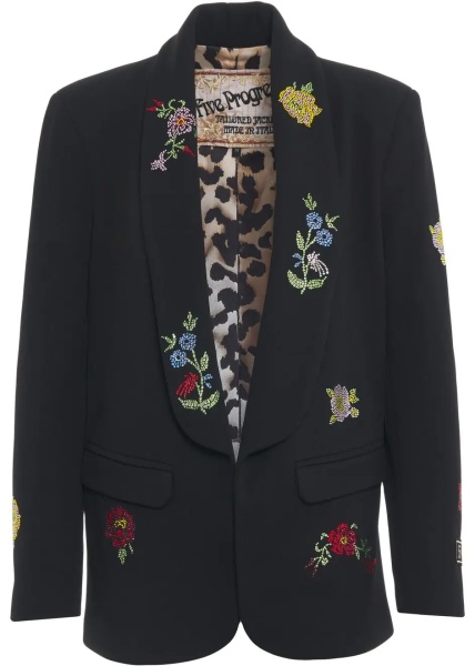 Sacou Blazer with strass applications