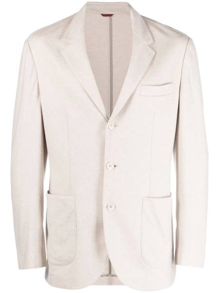 Sacou Brunello Cucinelli neutru din casmir