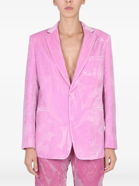 Sacou ETRO roz din material textil