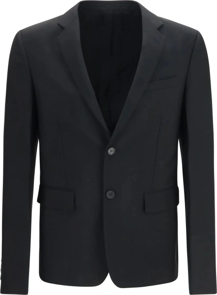Sacou Fendi negru din mohair