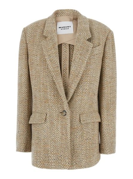 Sacou Isabel Marant bej din lana