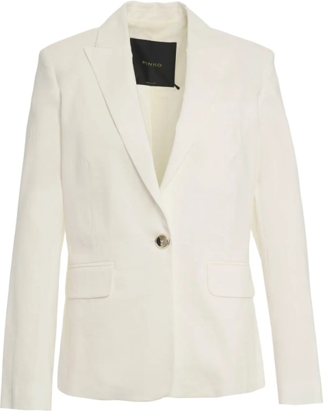 Sacou Linen blend blazer 'Freda'