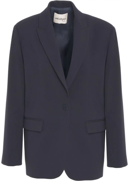 Sacou Single-breasted Blazer
