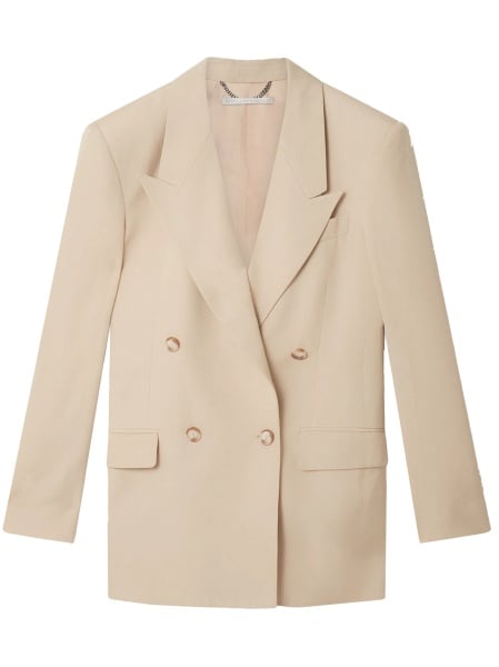 Sacou Stella McCartney neutru din vascoza