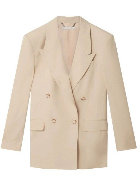 Sacou Stella McCartney neutru din vascoza