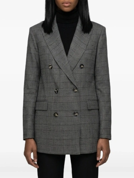 Sacou SUTTON NEW YORK gri din vascoza si elastan