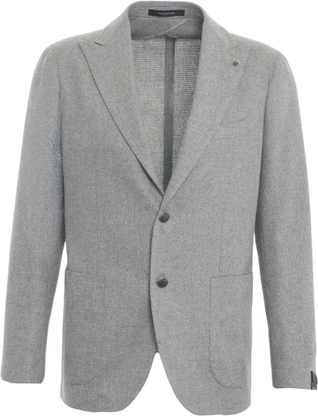 Sacou Tagliatore gri din casmir