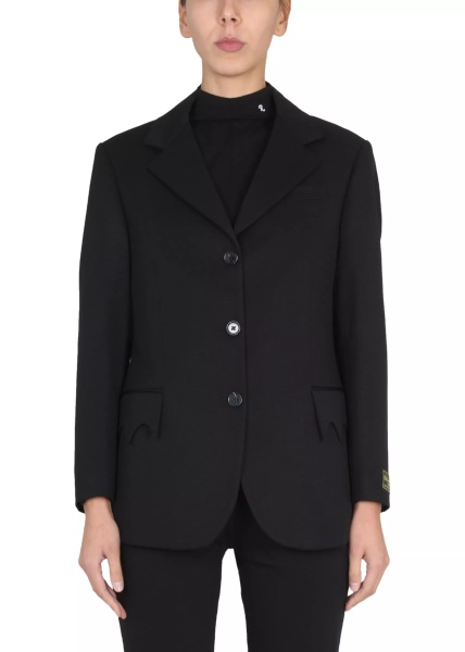 Sacouri Single-Breasted Jacket
