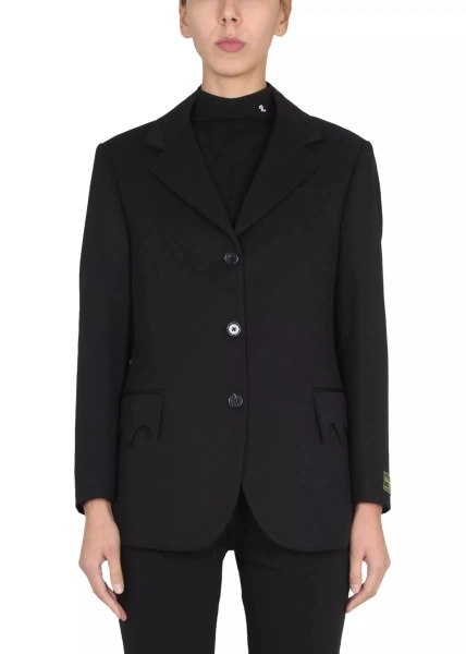 Sacouri Single-Breasted Jacket