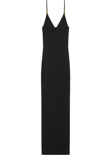 Safety Pin Slip Midi Dress
