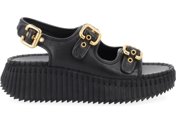 Sandal "Nama" With Wedge